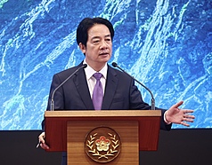 賴清德總統(圖)在社群上發文向中國山西重大礦災受難者致意。(資料照片/中央社)