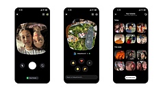 Meta公司20日宣布在台灣推出全新Instants App，鼓勵用戶快速拍下精彩時刻，拍照後只能加上簡單的文字說明，過程中無法進行後製修圖。（Meta提供）