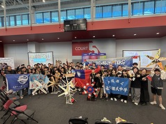來自台灣多所中小學的團隊，在美國威斯康辛州舉行的2026年KidWind風力能源世界賽中獲多項大獎。
（駐芝加哥辦事處提供）