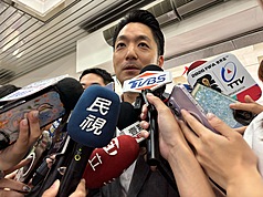 台北市長蔣萬安證實已接到輝達的正式邀請，將出席輝達的員工大會，很高興屆時能與黃仁勳見面。資料照。