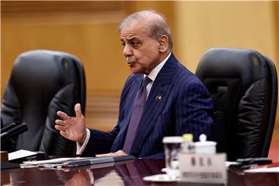 巴基斯坦總理夏立夫(Shehbaz Sharif)訪問中國，與中國領導人習近平舉行會談。