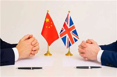 英國新一波針對俄羅斯的制裁名單中包含數家中國企業，中國駐英使館為此敦促英方撤銷制裁。(示意圖/AI生成)