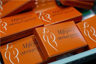 圖為墮胎藥物美服培酮(mifepristone)。