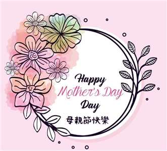 溫馨母親節，母親節快樂(muˊ qinˊ jiedˋ kuai log)
