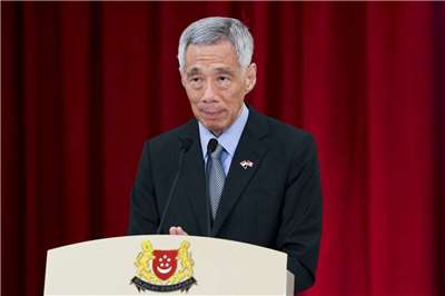 新加坡國務資政、前總理李顯龍18日起將前往中國廣西和上海訪問5天。(資料照/AP/達志影像)