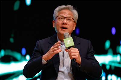 川普下週訪中，傳邀輝達等大企業執行長同行，黃仁勳表示，如果受邀將是一大榮幸，這是作為美國代表的一大殊榮。 (檔案照)