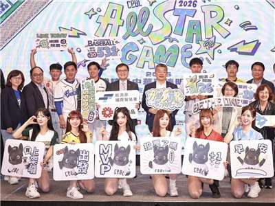 2026中職明星賽球迷票選7月大巨蛋登場，5月26日午12點投票正式啟動。(江昭倫 攝)