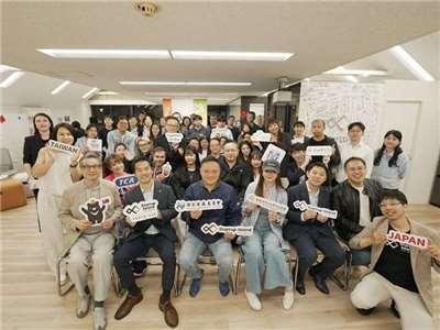 Startup Island TAIWAN Tokyo Hub舉辦新創交流活動。(圖：國發會提供)
