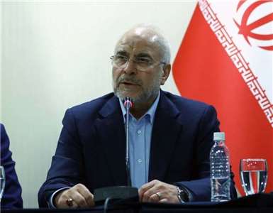 伊朗國會議長卡利巴夫(Mohammad Baqer Qalibaf)。(X@mb_ghalibaf)在X平台發文表示，除了接受14點提案中闡述的伊朗人民的權利之外別無選擇。