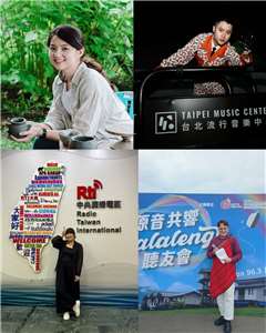 豆宜臻(左上)高郅程(右上)伊菈思(左下)巴彥爾(右下)