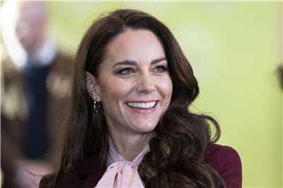 英國凱特王妃(Princess Catherine)公開罹癌後首度出訪，拜訪以幼童教育聞名的義北城市雷焦艾米里亞(Reggio Emilia)。資料照。