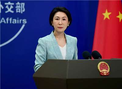 日媒報導，美國總統川普在「川習會」中，當面反駁中國國家主席習近平對日相高市早苗的攻擊。中國外交部發言人毛寧25日稱，這「與中方掌握的情況不符」。資料照。(FB＠MFA.CHN)