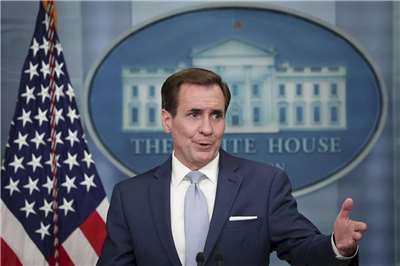 前美國國家安全會議發言人柯比(John Kirby)。資料照。