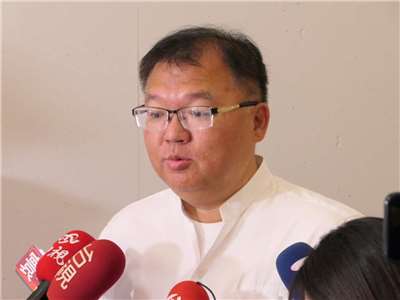 馬英九基金會傳出財政紀律案持續延燒，基金會調查小組發言人李德維(圖)26日公布前總統馬英九大姊馬以南傳給前國安會秘書長金溥聰的簡訊，呼籲金溥聰停止傷害馬英九。資料照。