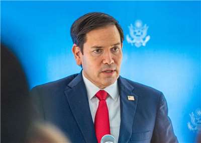 美國國務卿盧比歐(Marco Rubio)5日在訪問梵蒂岡前夕，淡化川普對教宗的批評。 (圖:美國國務院/檔案照)