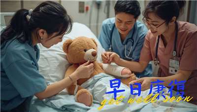 早日康復