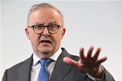 澳洲為防範中東戰爭引發能源危機，總理艾班尼斯(Anthony Albanese)6日宣布將設置10億公升的國家燃料儲備。資料照。