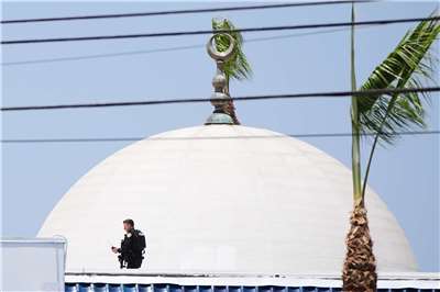 加州聖地牙哥伊斯蘭中心(Islamic Center of San Diego)18日發生槍擊案。
