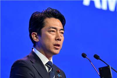 日本防衛大臣小泉進次郎(Shinjiro Koizumi)出席「香格里拉對話」。
