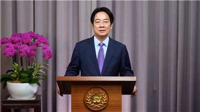 賴清德總統2日以錄影方式為「第30屆台灣癌症聯合年會」致詞。(翻攝presidentialoffice YouTube頻道)
