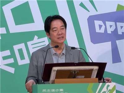 賴清德總統17日出席「民進黨創黨40周年系列紀念活動」。(鄭佑漢 攝)