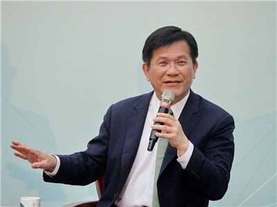 外交部長林佳龍表示，各國軍艦的通過不僅確保台海是國際公海，更是反制一中的最好行動 (央廣檔案/記者王照坤 攝)