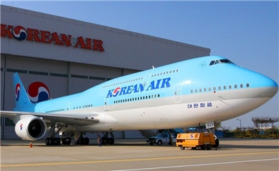 韓籍航空5月起燃油附加費翻倍漲。圖為大韓航空(Korean Air)客機。(圖：大韓航空臉書)