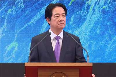 賴清德總統發表就職兩周年談話。(翻攝YT/@Chingte_Taiwan)