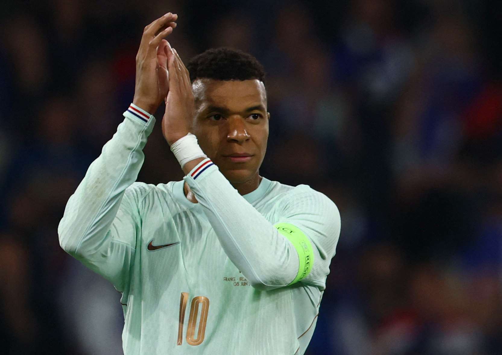 法國當家前鋒姆巴佩(Kylian Mbappe)