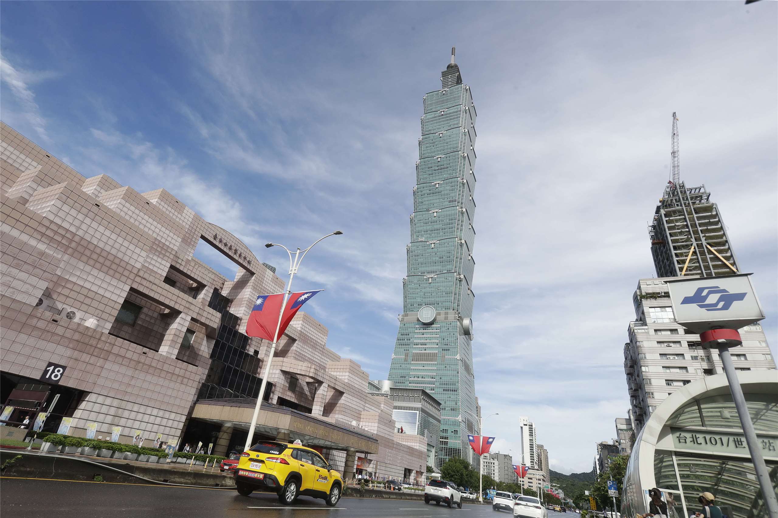 101大樓是台北著名地標，吸引許多國際旅客。資料照片。