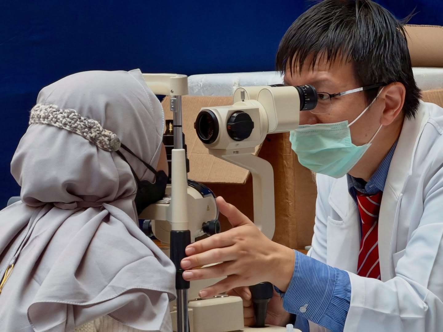 ANT Pemeriksaan Kesehatan 健康檢查  (Foto: 陳柏萇 攝)