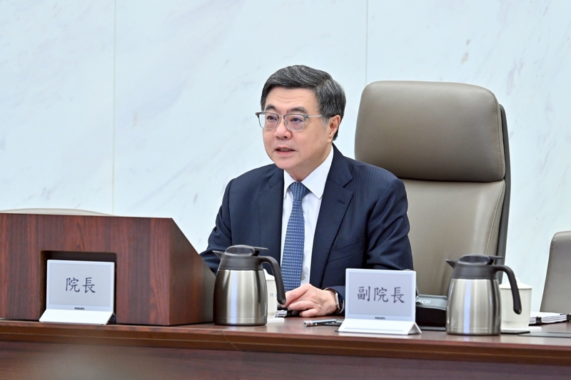 行政院長卓榮泰3日主持「中央道路交通安全會報115年第2次會議」，要求系統性防範毒駕。（行政院提供）