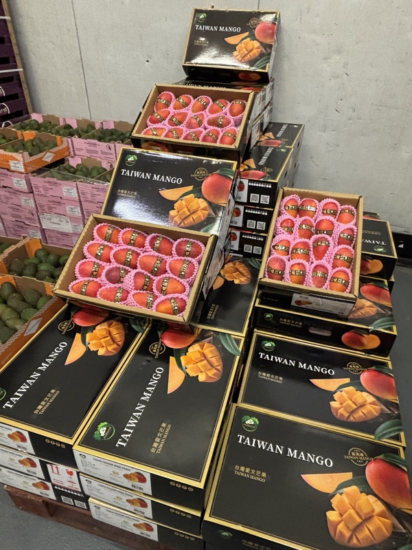 台灣愛文芒果今年首次進入法國市場引發迴響，農委會主委陳駿季表示，未來將做客製化行銷，台灣芒果有機會銷到歐盟27國。