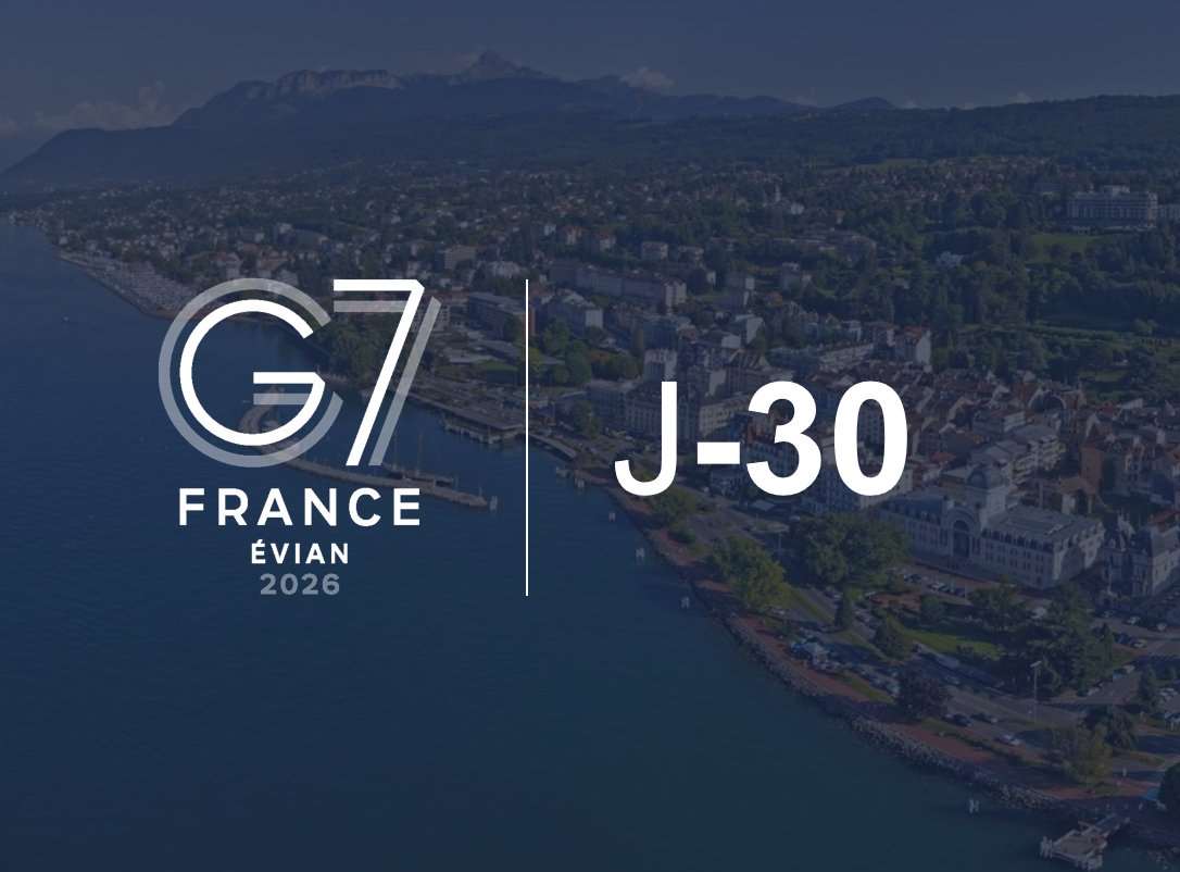 七大工業國集團(G7)峰會15日至17日將在法國登場。(圖:X@G7)