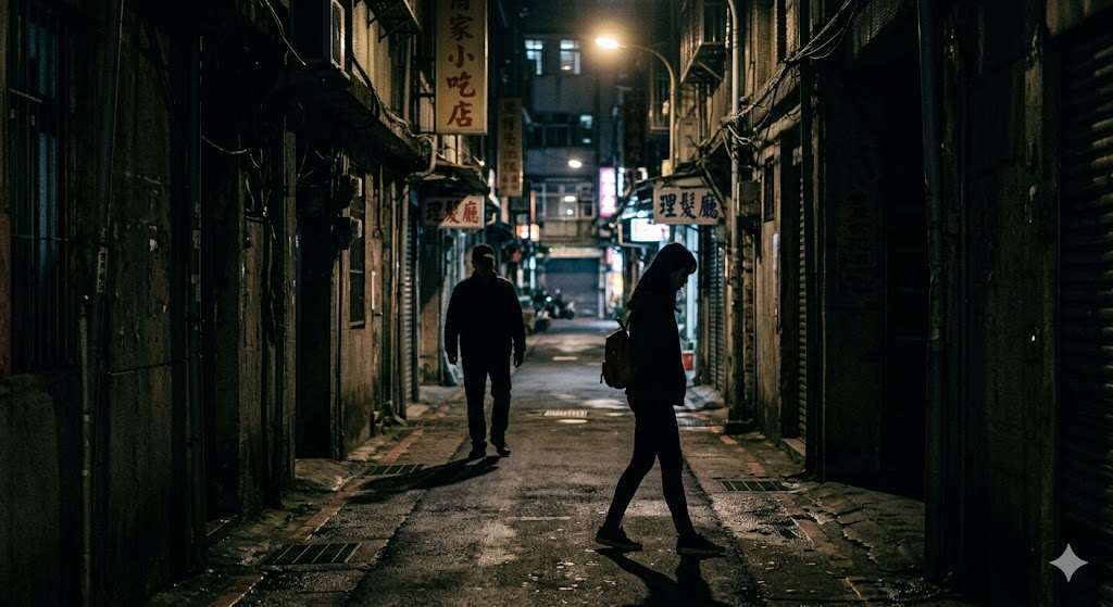 跟蹤騷擾防制法2022年6月上路後，內政部統計，2025年警察機關受理跟騷法案件為2954案，較2024年增加146件，加害人以男性高達近8成。 (示意圖/AI生成)