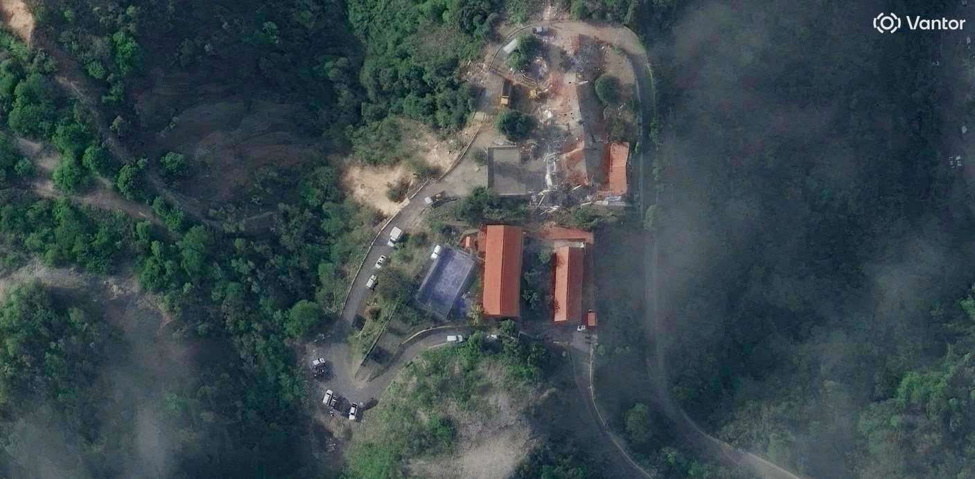 100多名剛從美國被遣返的人員，在委內瑞拉發生地震時，正被關在一家飯店裡，而這家安置遭美國遣返移民的飯店在地震中倒塌，造成多人死傷。(路透社/達志影像)