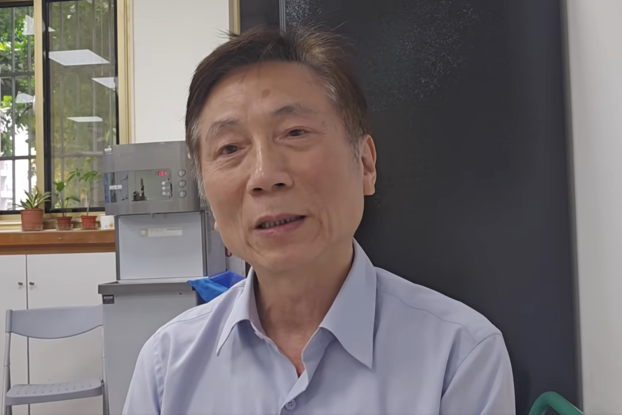 國民黨桃園市議員詹江村批評武陵高中學生，該校學生代表組2日表示，將連署「請求議員對受此波及的校內外學生和校方進行道歉」。(翻攝詹江村臉書直播)