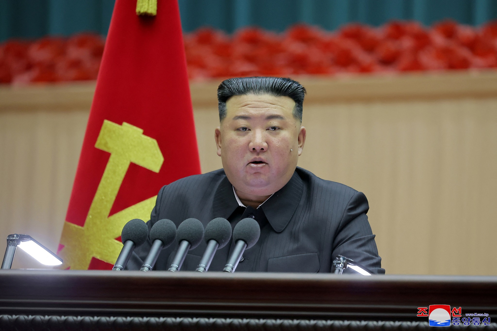 北韓領導人金正恩表示，北韓必須發展核武，以應對日益動盪的全球安全局勢。