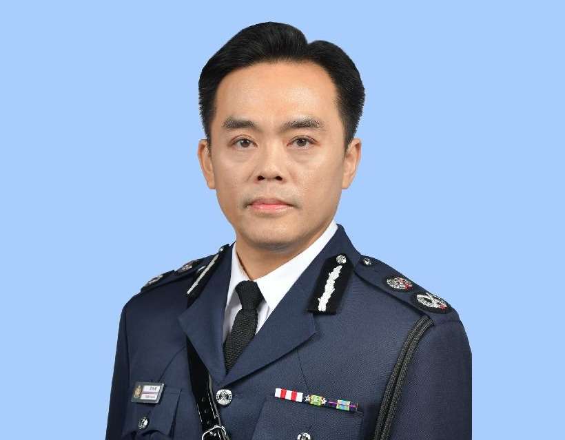 香港警務處前副處長袁旭健將出任香港食物環境衛生署署長。(圖翻攝香港特別行政區政府新聞公報)