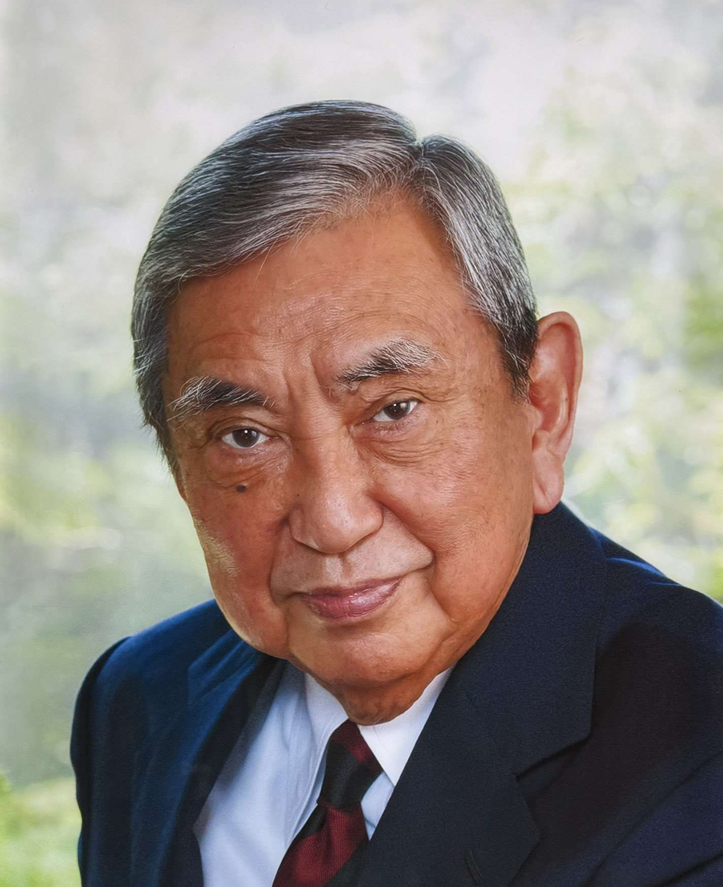 日本前眾議院議長河野洋平。(x平台/@konotarogomame)