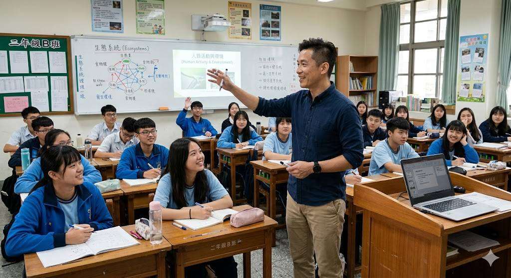 該如何打造友善的教育環境，留住充滿熱誠的老師，值得各界深思。示意圖。(AI生成圖)