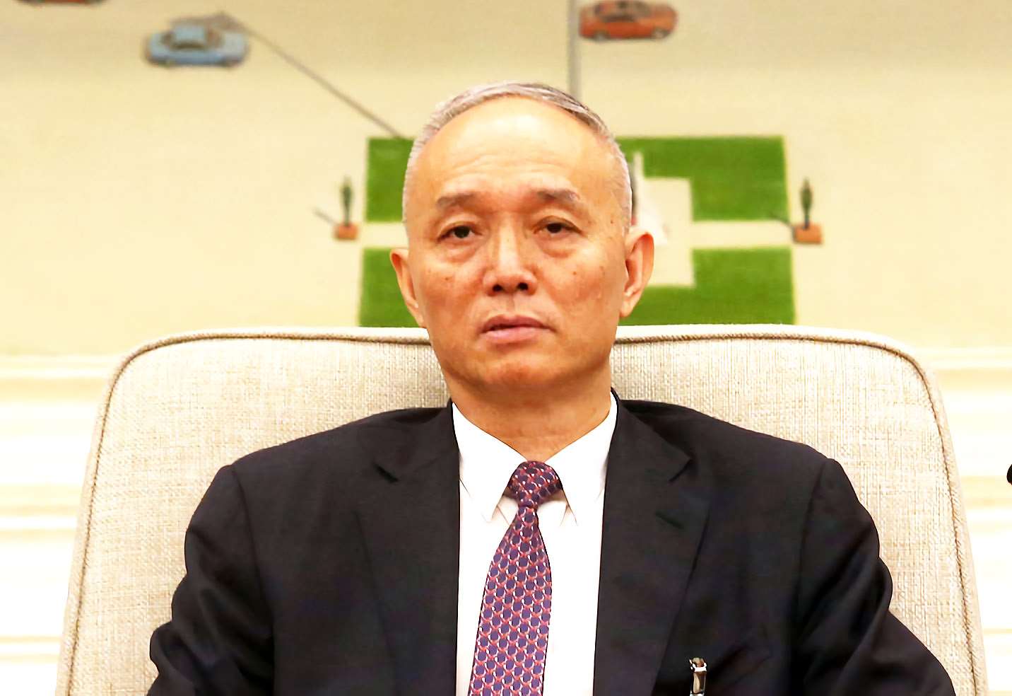 中共中央辦公廳主任蔡奇已出任中共中央黨校(國家行政學院)校長(院長)。資料照。(圖:中央社)