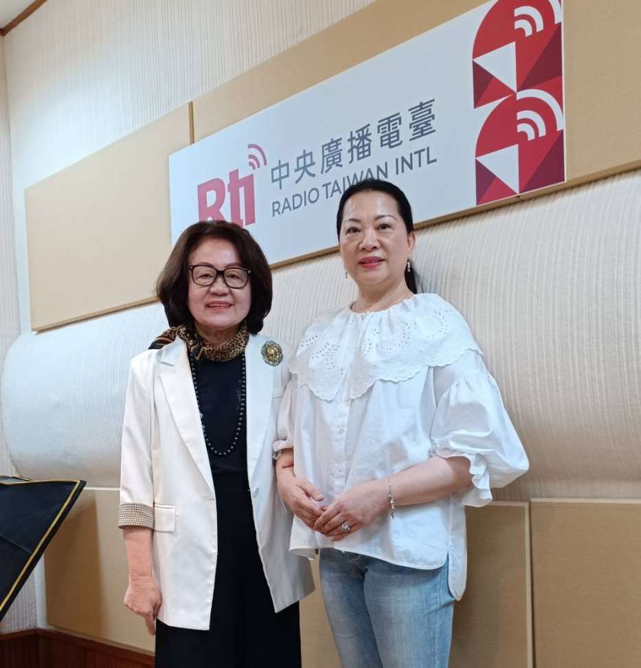 卓麗秋館長接受美麗的台灣節目專訪
