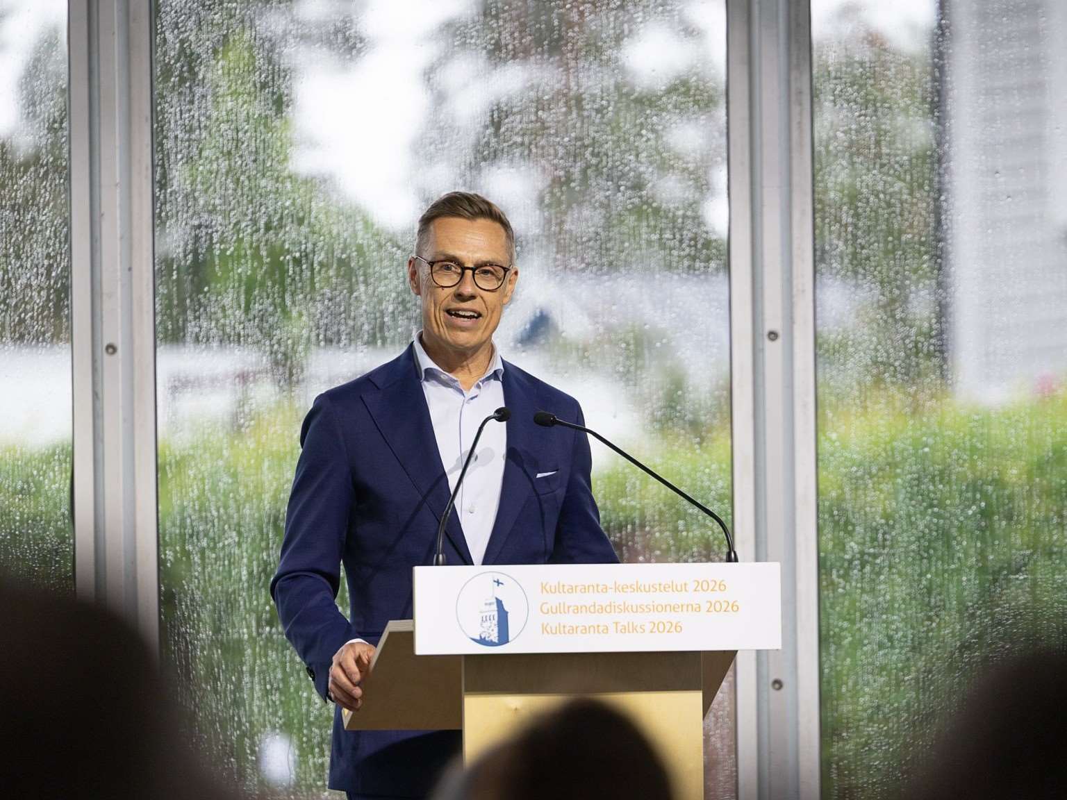 芬蘭總統史塔布(Alexander Stubb)在金岸外交論壇時倡議，歐洲應該主動與俄羅斯接觸。(圖：X平台/@alexstubb)