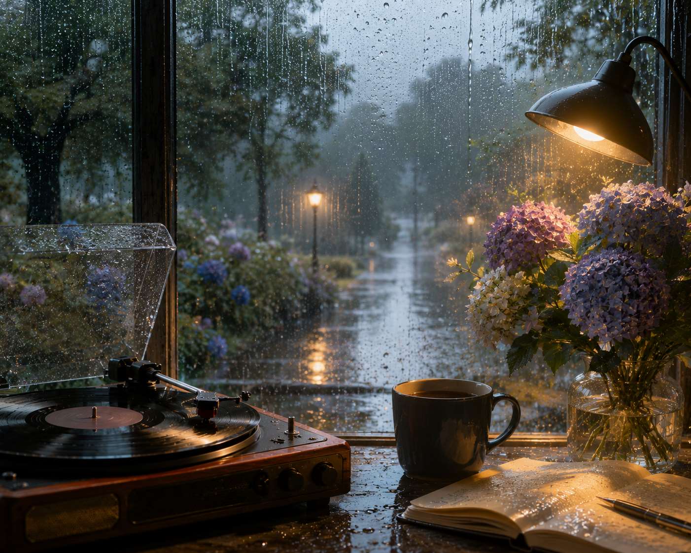 雨落心間的聲音