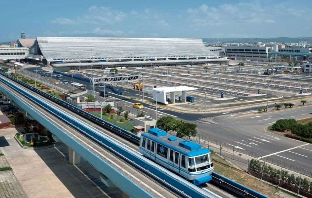 桃園國際機場航廈電車預計7月1日起停止營運。（圖取自FB/TIAfans）
