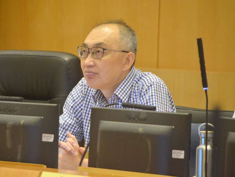 新北市前副市長謝政達(圖)發布書面聲明表示因認同廢除考監，因此將婉拒監察委員提名。(資料照片/中央社)