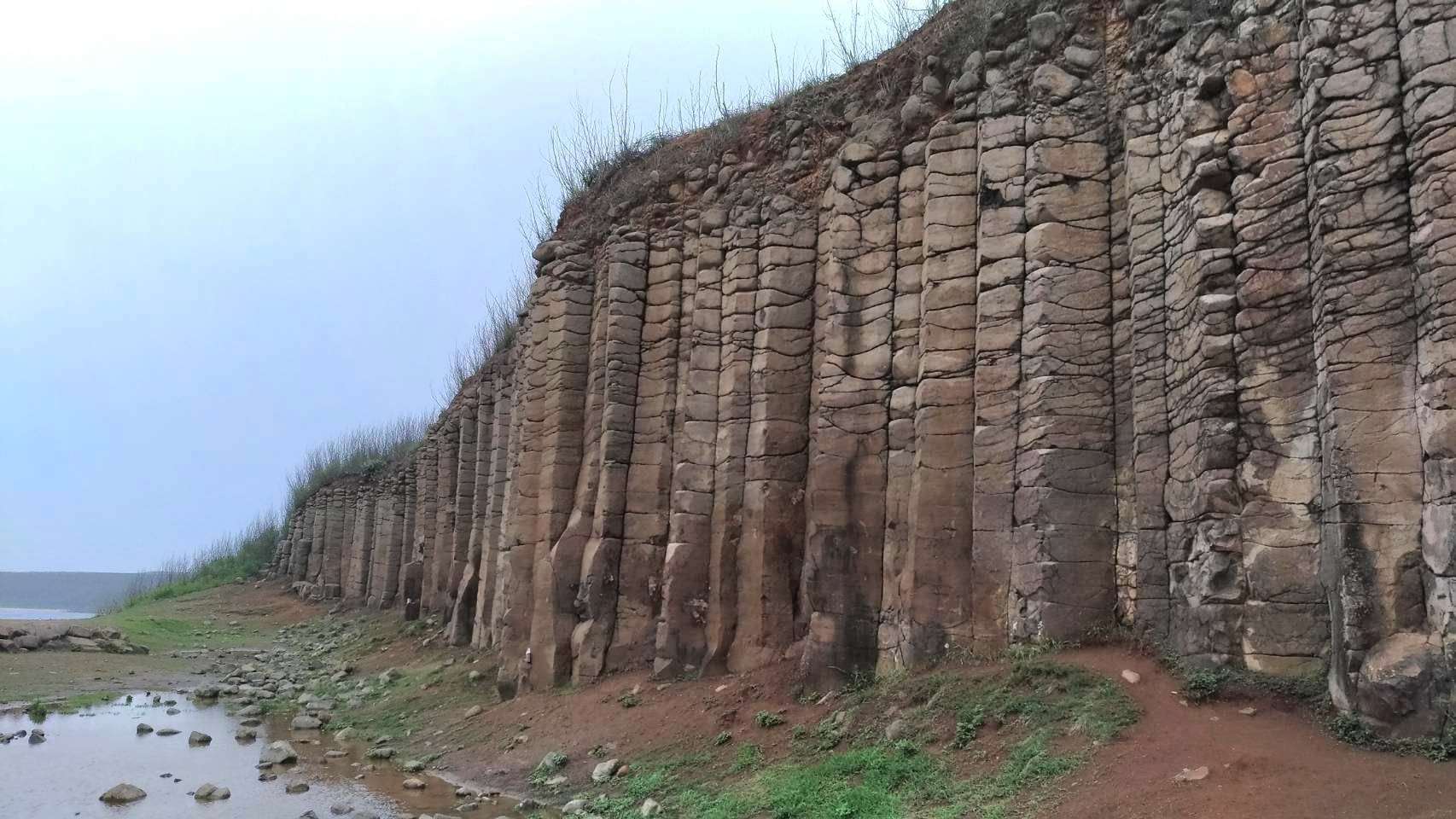 澎湖桶盤嶼玄武岩方山地貌