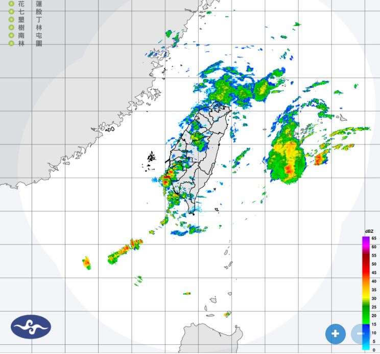 滯留鋒12日北移，強對流再威脅全台，慎防劇烈天氣，19至21日端午連假各地晴熱如盛夏。(圖:翻攝自交通部中央氣象署)