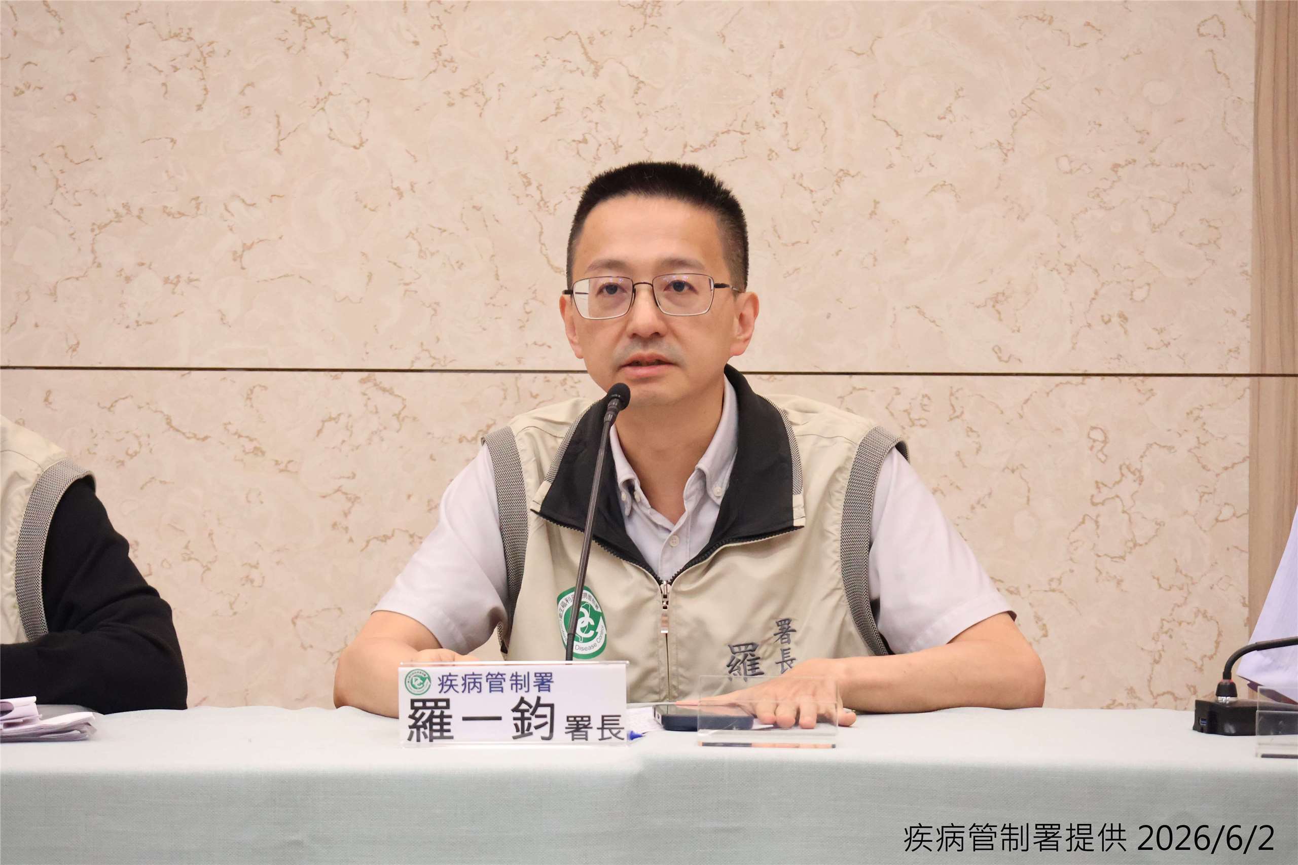 疾管署長羅一鈞2日表示，4名自伊波拉疫區返台的國人，其中 1人發燒採檢陰性，排除感染。(疾管署提供)
